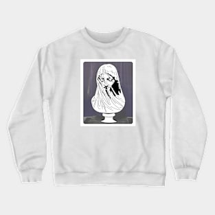 Vailed Female Bust Crewneck Sweatshirt